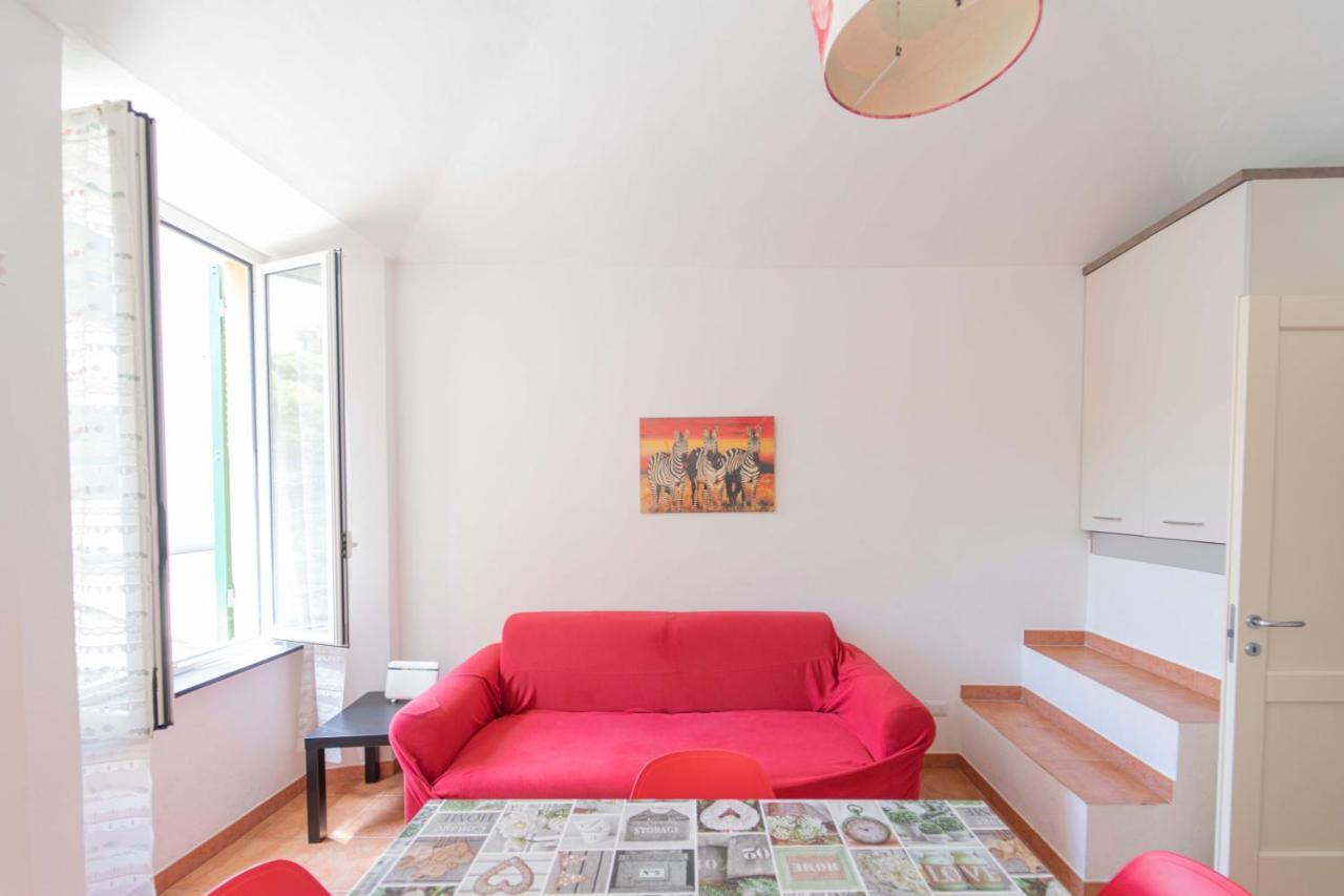 096 - Casa Al Borgo Cavi Di Lavagna, 150 Metri Dal Mare Appartement Buitenkant foto