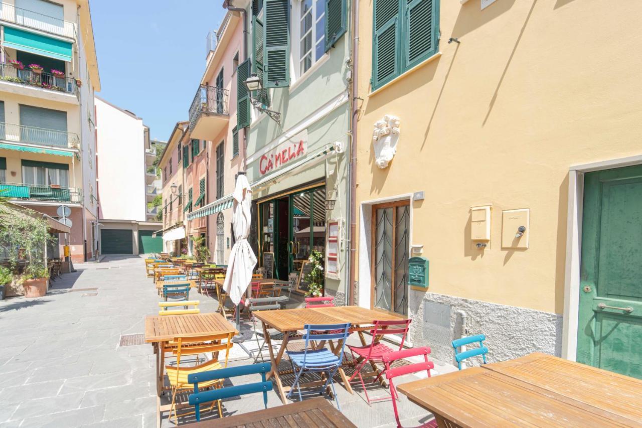 096 - Casa Al Borgo Cavi Di Lavagna, 150 Metri Dal Mare Appartement Buitenkant foto