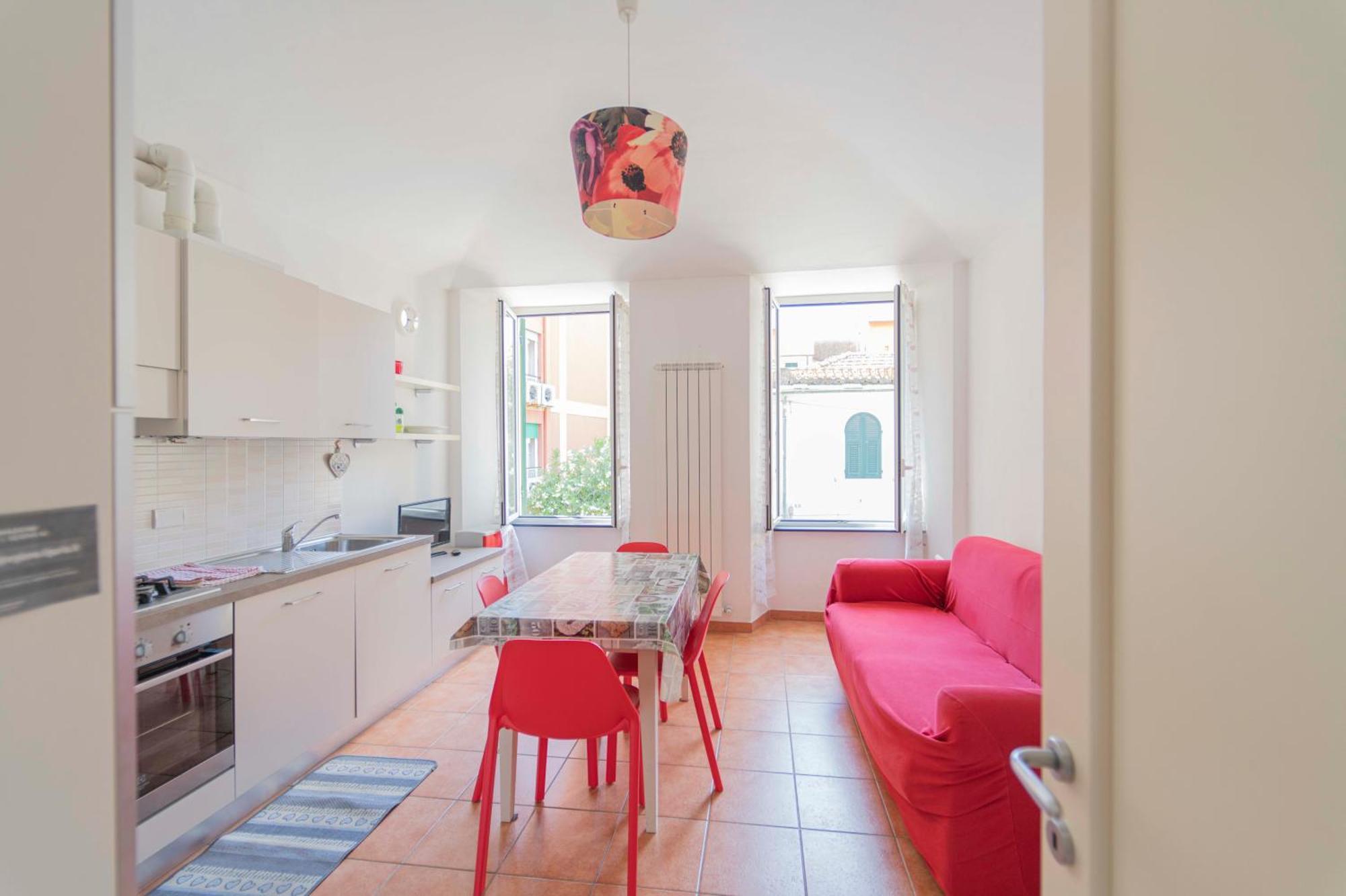 096 - Casa Al Borgo Cavi Di Lavagna, 150 Metri Dal Mare Appartement Buitenkant foto